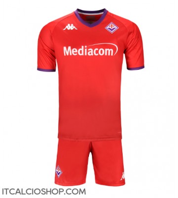 Fiorentina Terza Maglia Bambino 2024-25 Manica Corta (+ Pantaloni corti)
